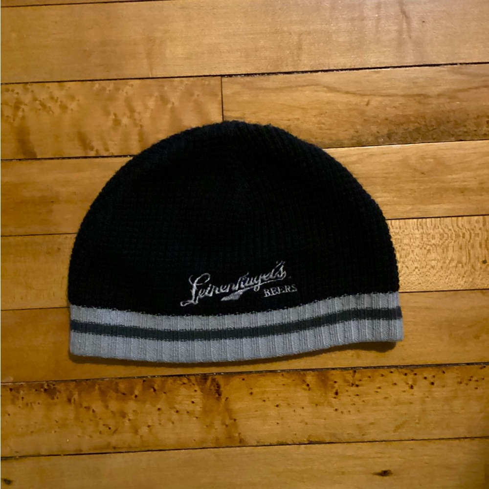 Leinenkugel's Black and Gray Beanie
